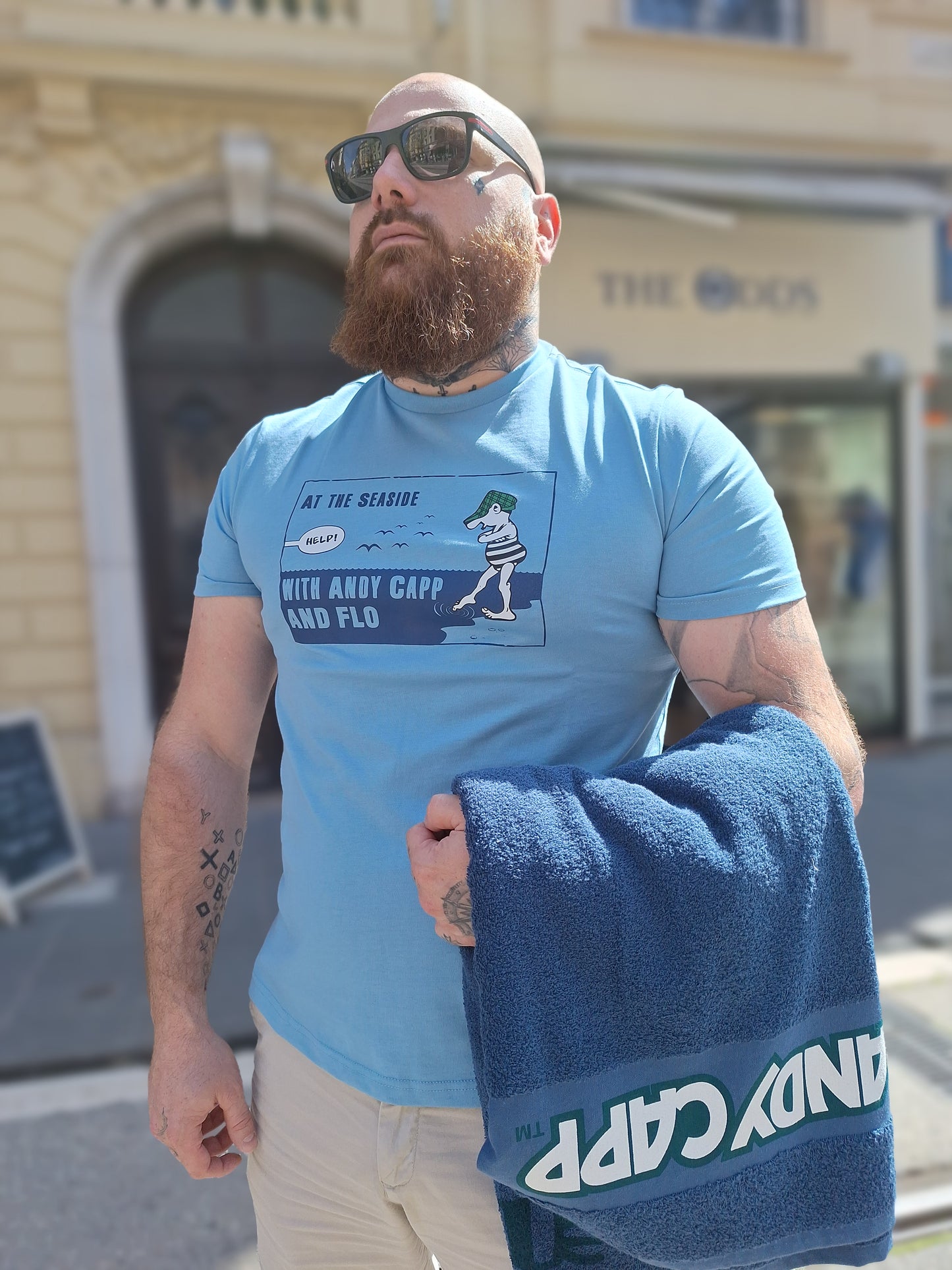 T-shirt Andy Capp At The Sea