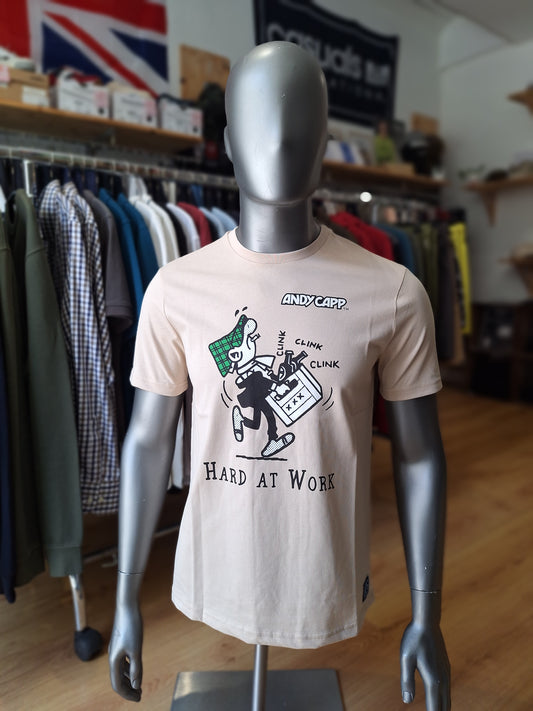 T-shirt Hard To Work Andy Capp