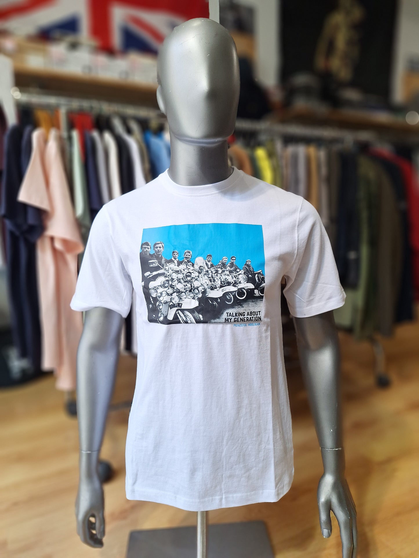 T-shirt Peaceful Hooligan My Generation