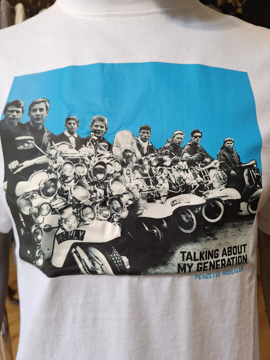 T-shirt Peaceful Hooligan My Generation
