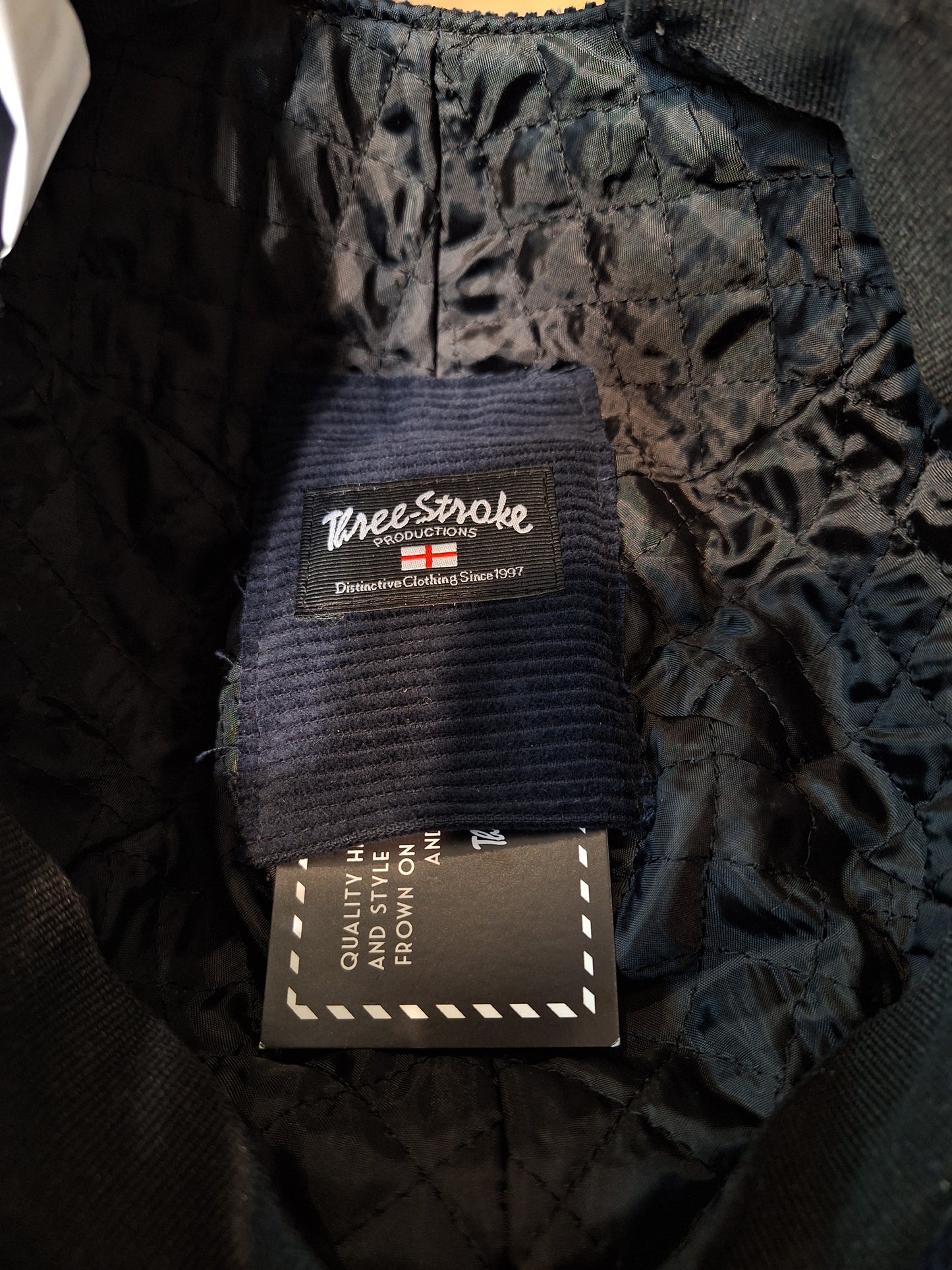 Casquette Côtelée Three-Stroke Productions