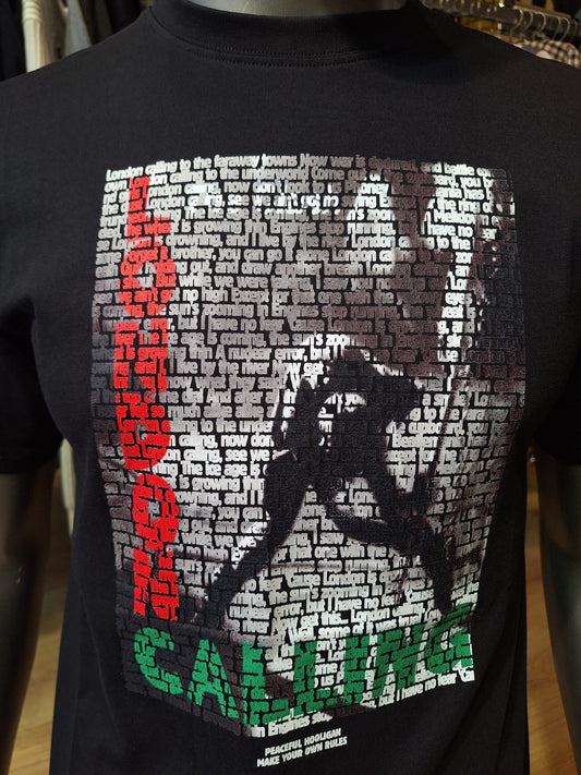 T-shirt Peaceful Hooligan The Clash
