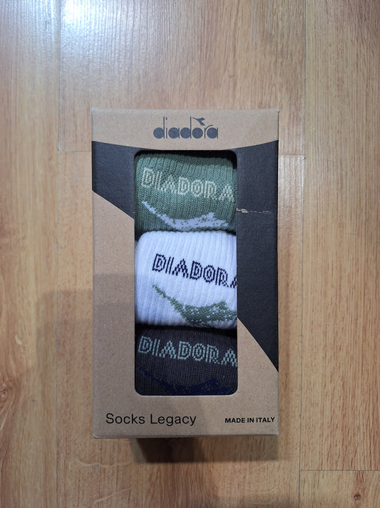 Lot de 3 paires de chaussettes Diadora