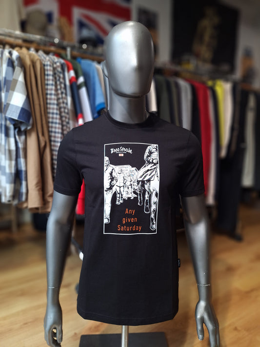 T-shirt Three-Stroke Productions Saturday