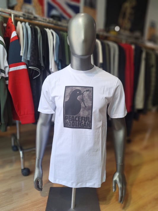 T-shirt Peaceful Hooligan Framed Camo