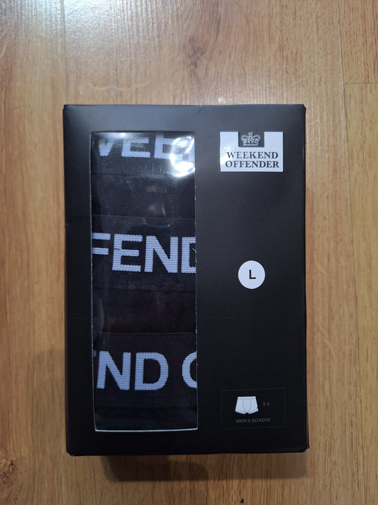 Lot de 3 boxers Weekend Offender