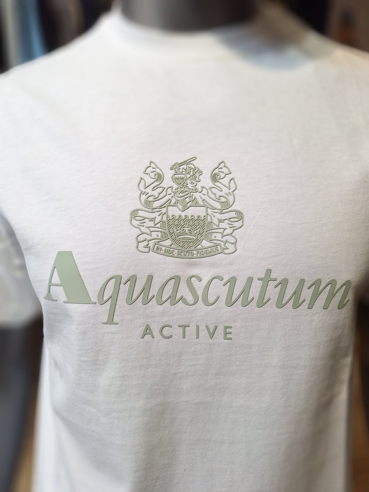 T-shirt Aquascutum Big Logo