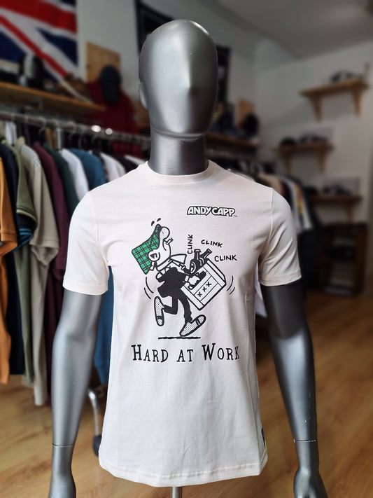 T-shirt Hard To Work Andy Capp