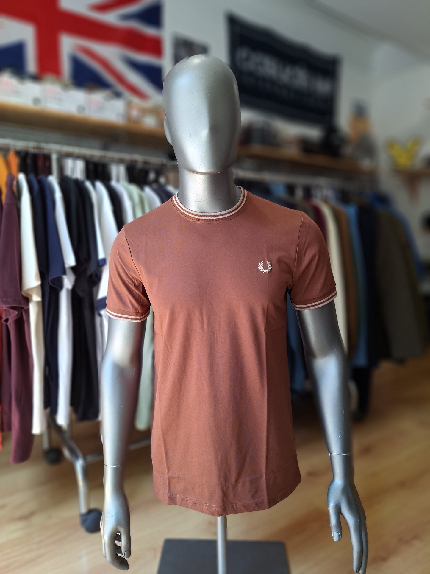 T-shirt Fred Perry Tipped