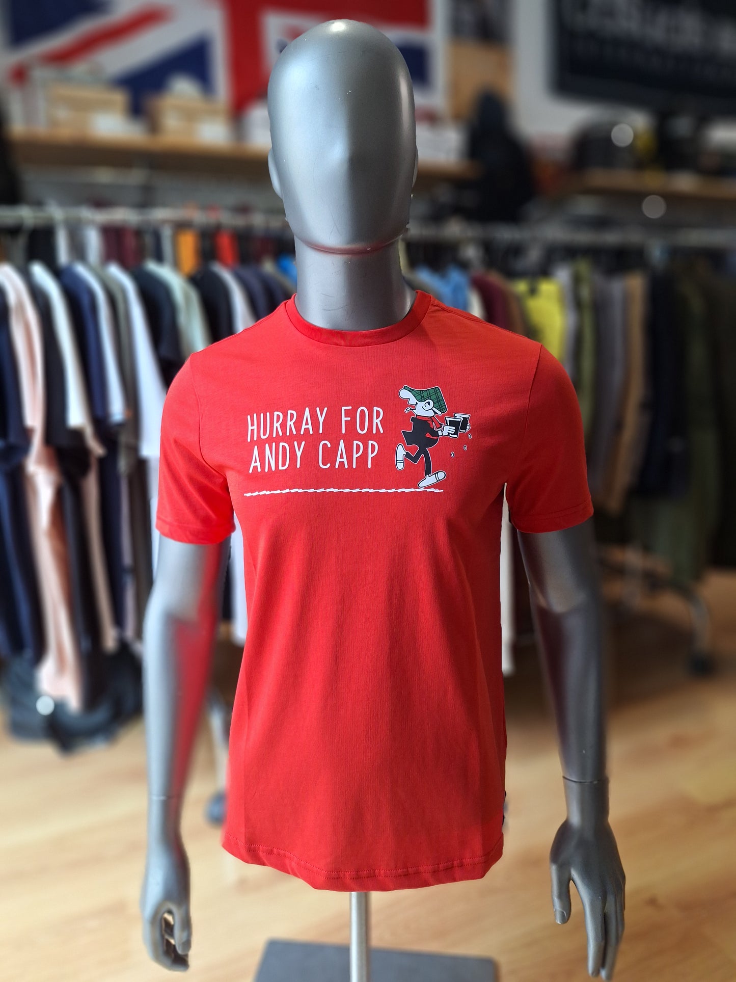 T-shirt Andy Capp Hurray