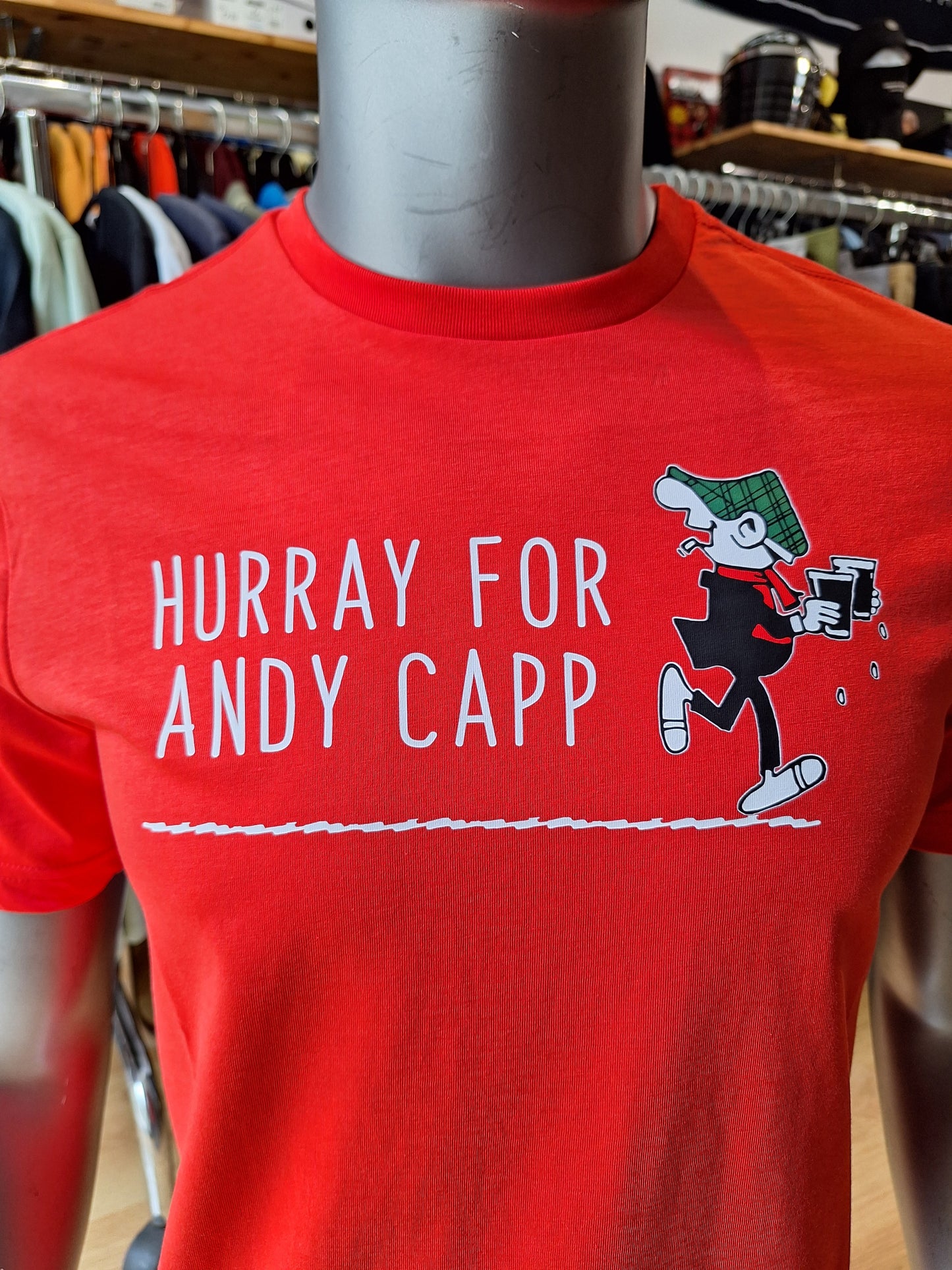 T-shirt Andy Capp Hurray