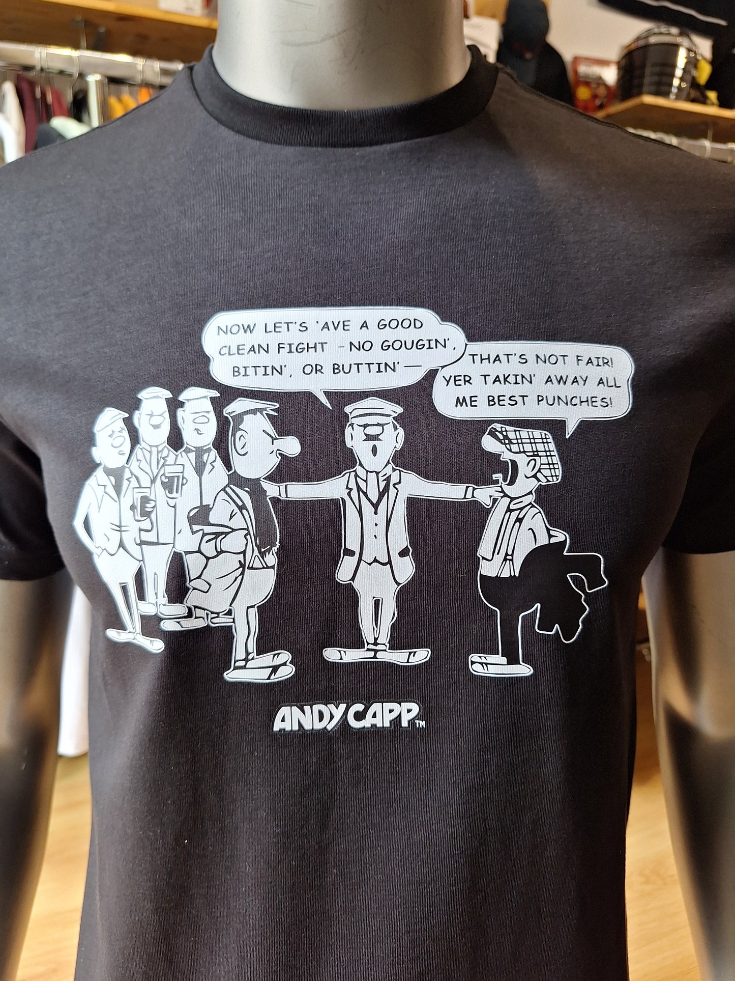 T-shirt Andy Capp Clean Fight