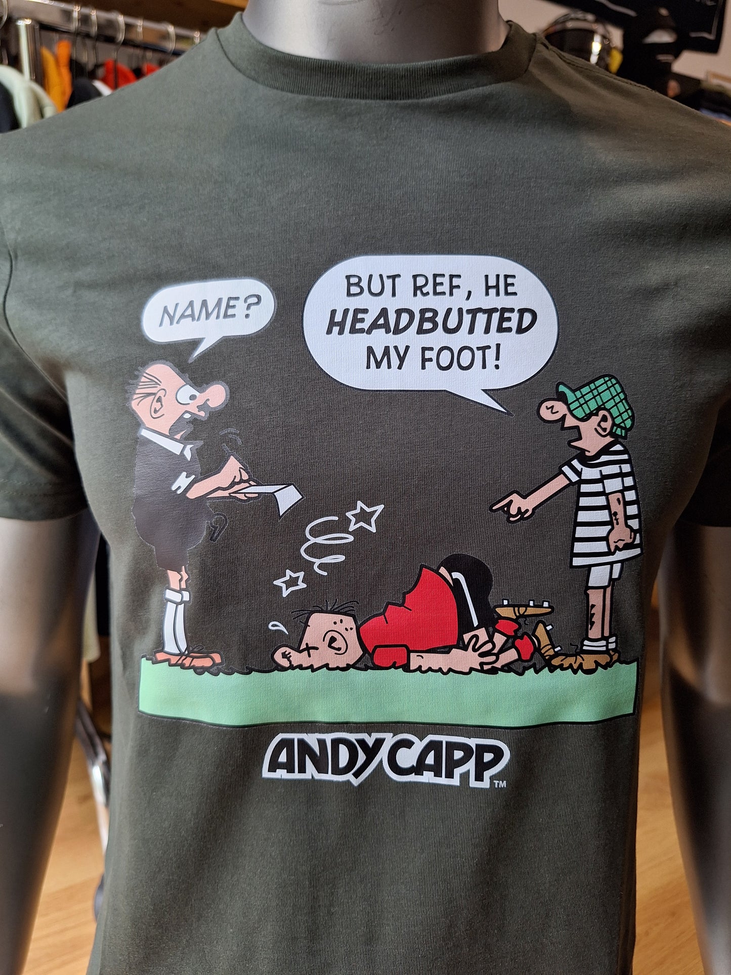 T-shirt Andy Capp Headbutted