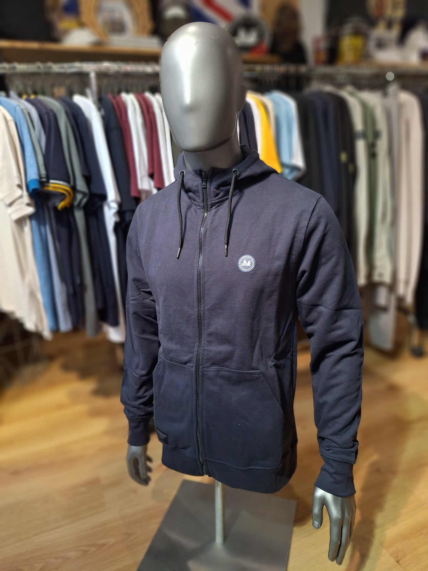 Hoodie Peaceful Hooligan Zippé