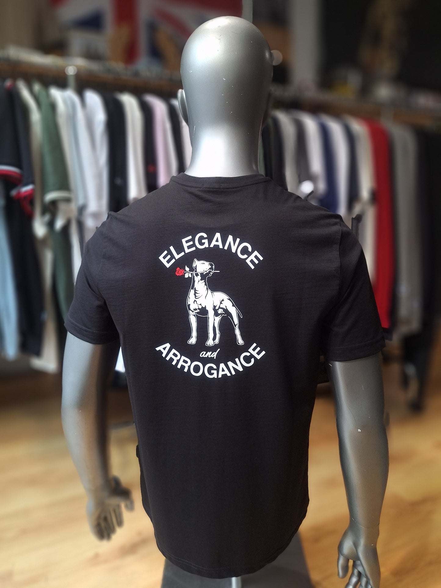 T-shirt Three-Stroke Productions Elegance & Arrogance