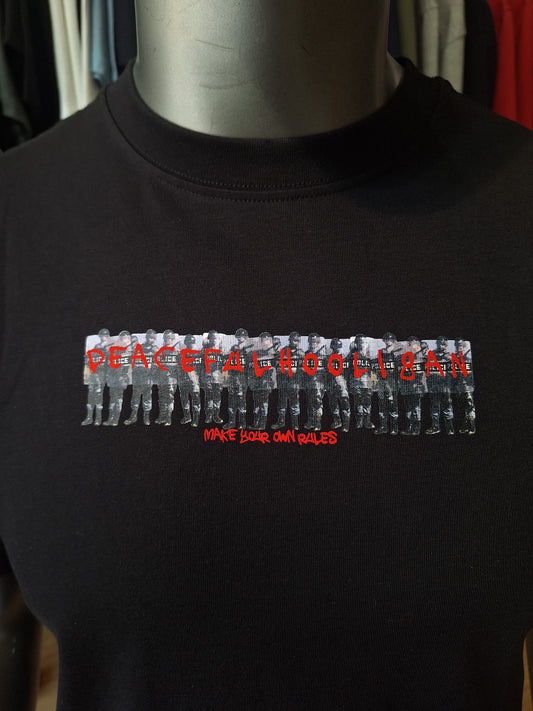 T-shirt Peaceful Hooligan Riot