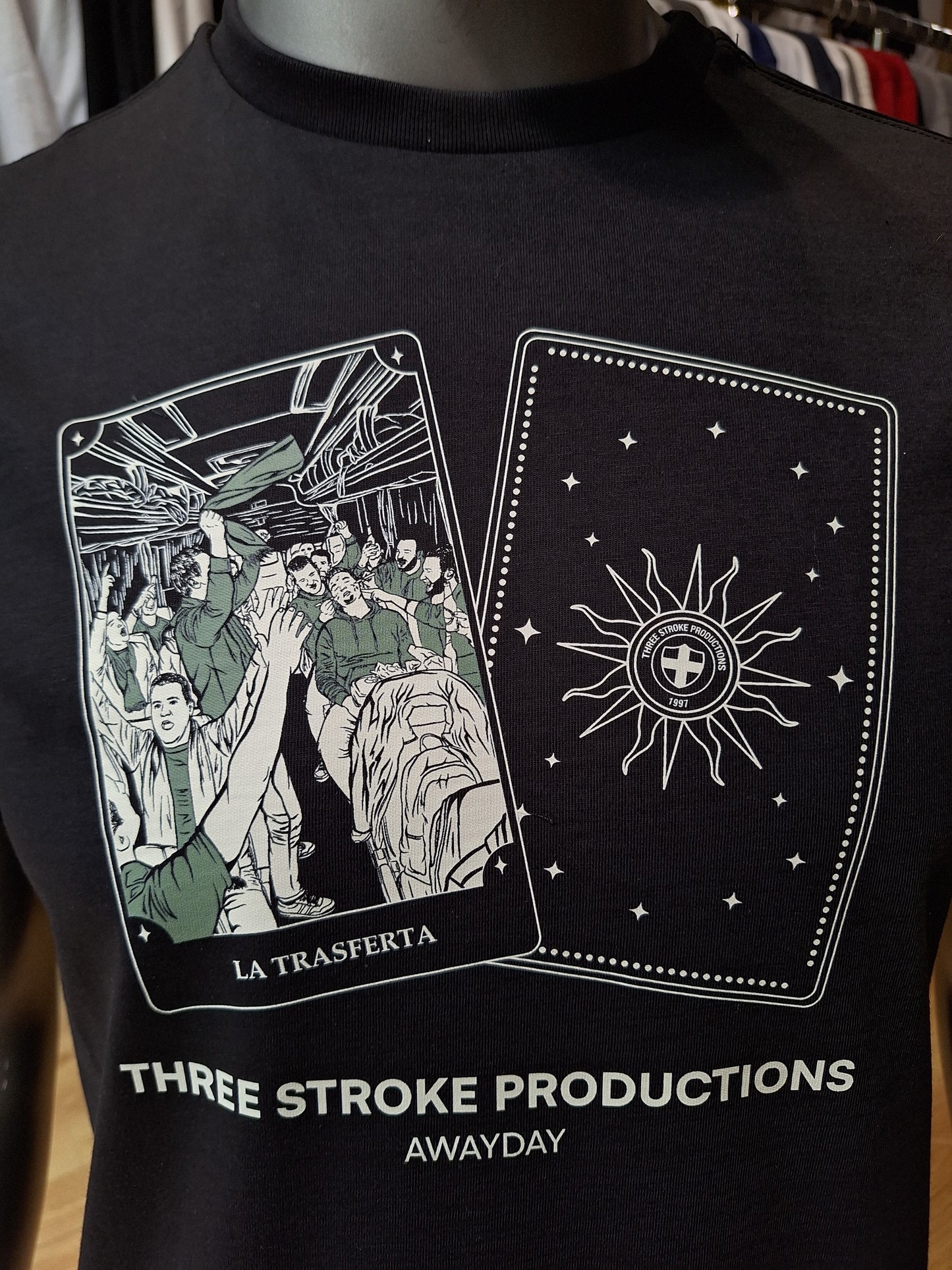 T-shirt Three-Stroke Productions Awayday