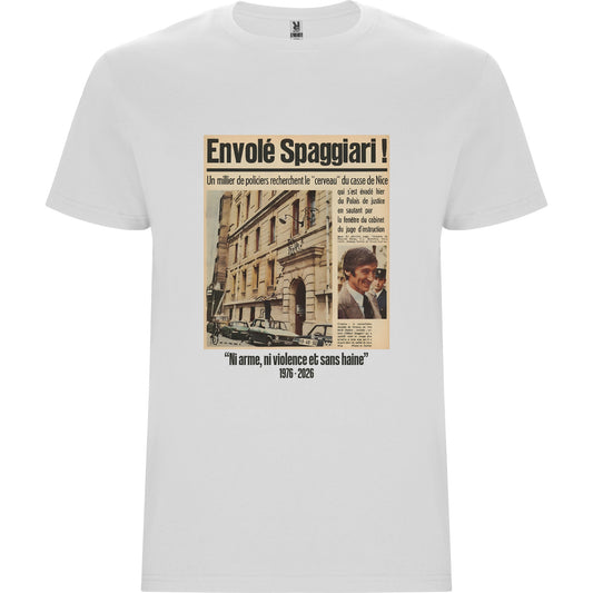 Prévente t-shirt 50 ans du casse