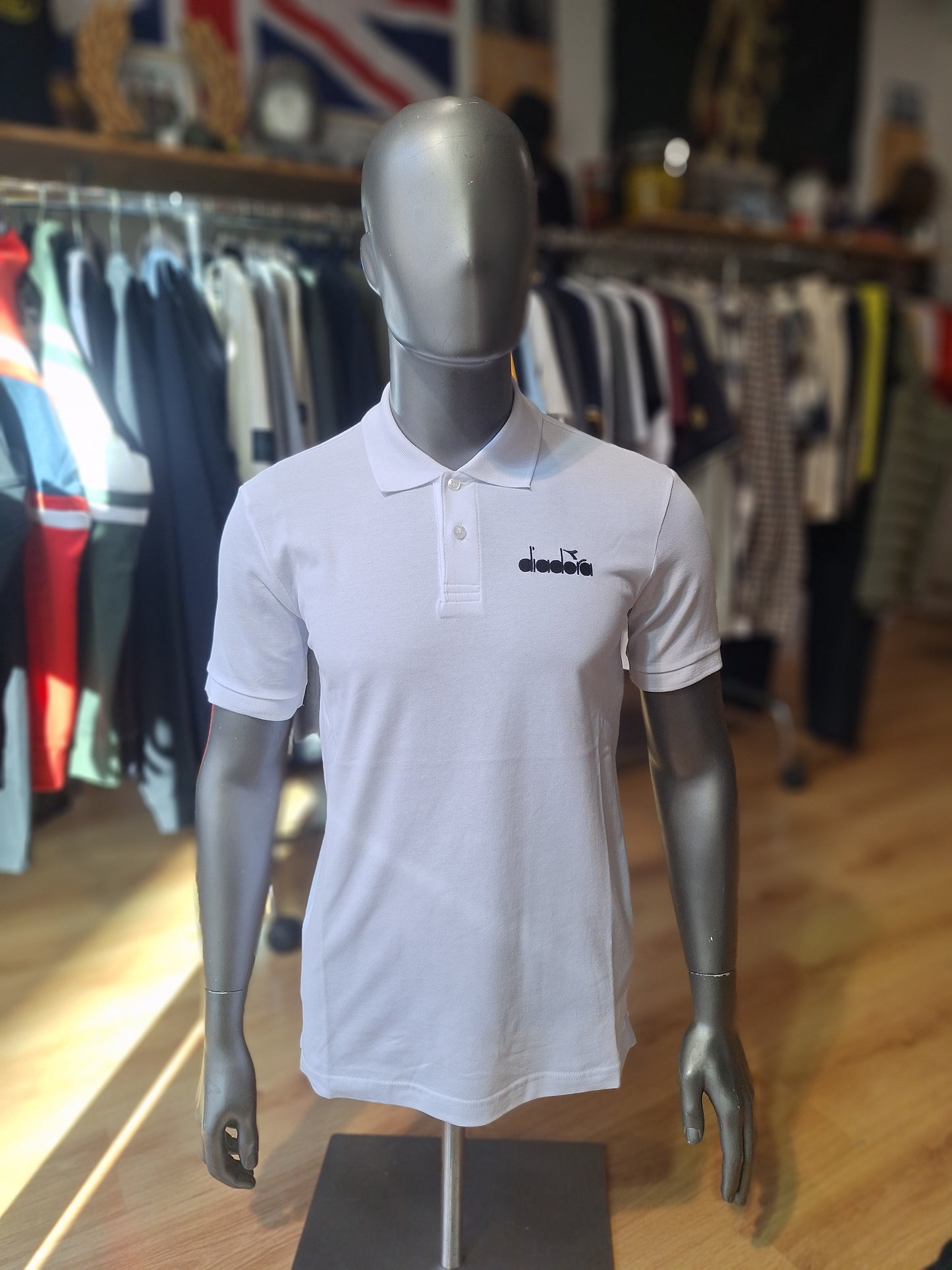 Polo Diadora brodé