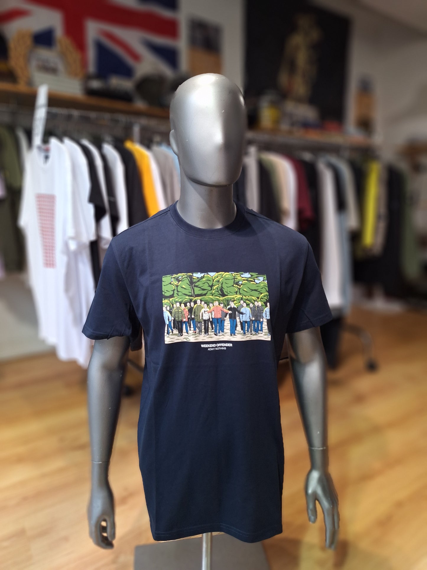 T-shirt Weekend Offender Green Street