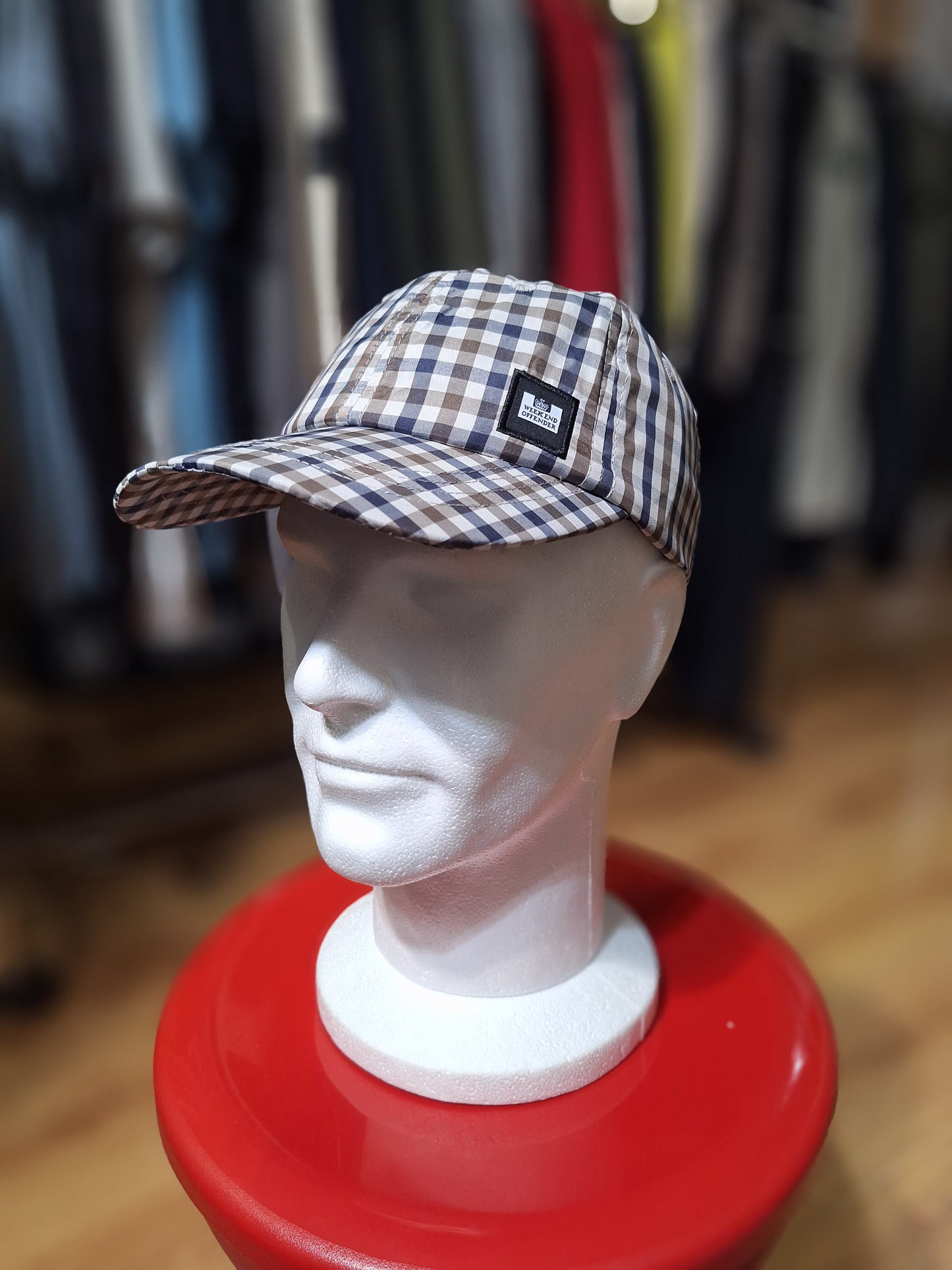 Casquette Weekend Offender Tartan