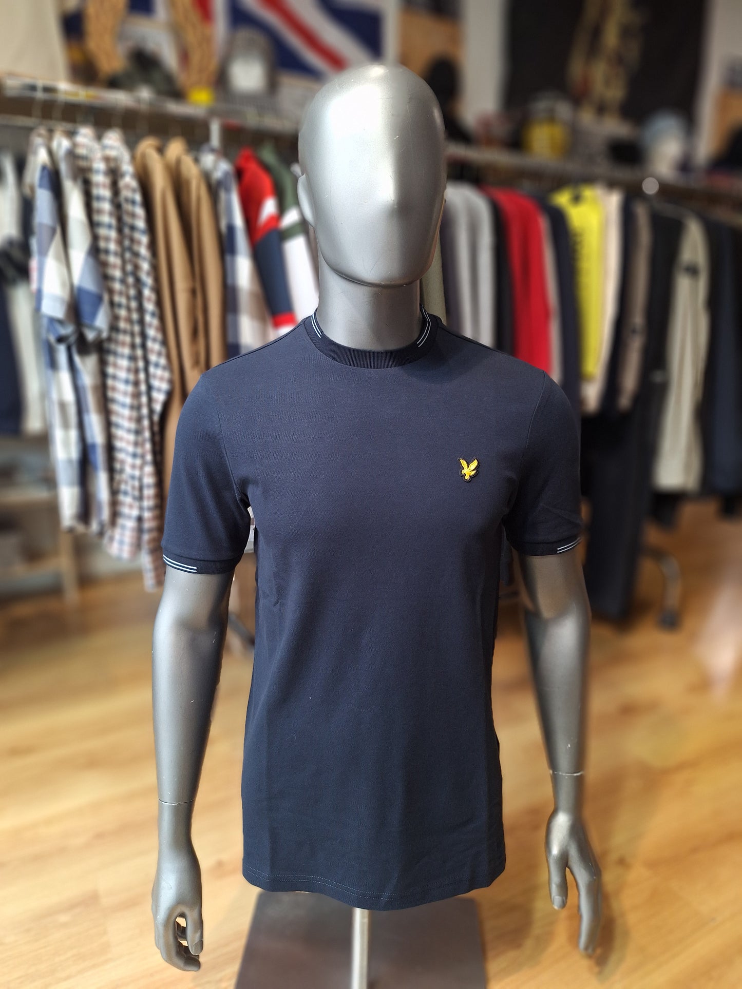 T-shirt Lyle & Scott Fine Tipped