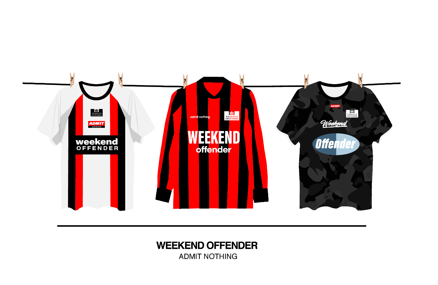 T-shirt Weekend Offender OGC Nice